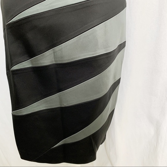 Jax // Black, Grey Starburst Design Y2K Mini Dress Sz 2 dr1 - Picture 6 of 9